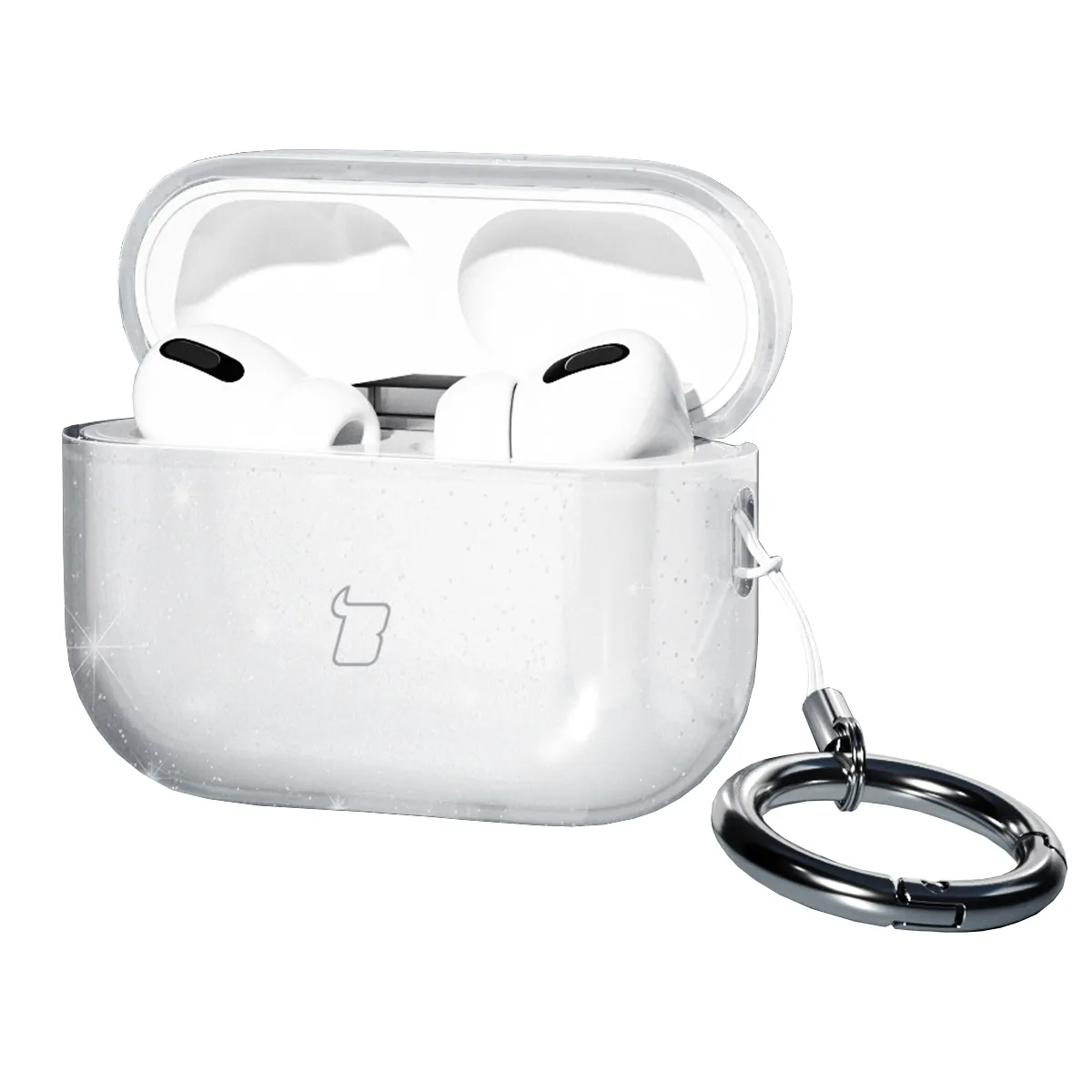 Etui Bizon Case Headphone Clear do Airpods Pro 3